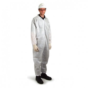 Pack of 25 UltraSource Disposable SMS Coveralls Large 