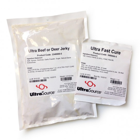 3340000-5 Ultra Beef and Deer Jerky (5 / 13 oz. bags per case)