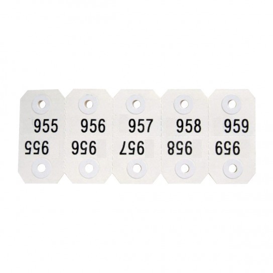 448508 2 part head tag with 3 numbers