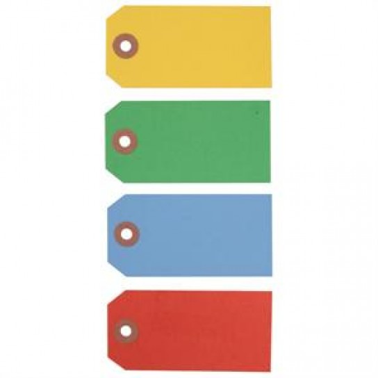 Colored Processing Eyelet Tags