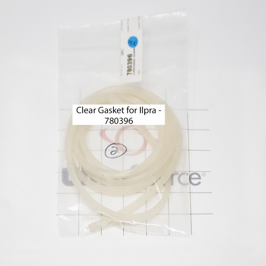 Ilpra Packaging Machine Gasket Clear 6x6mm from UltraSource 780396