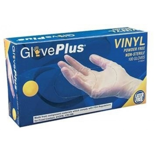 Vinyl Disposable Gloves - GlovesPlus