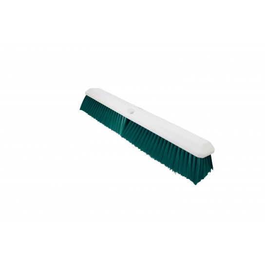 509161 UltraSource Push Broom Head with Green Bristles