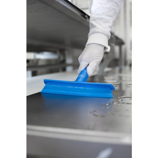 Vikan 10" Single Blade Ultra Hygiene Bench Squeegee - Available in Blue or White