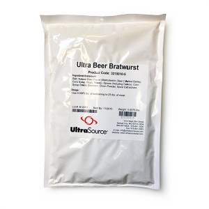 Ultra Beer Bratwurst (24 / 15 oz. bags per case)