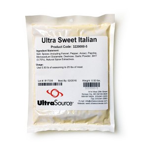 Ultra Sweet Italian Sausage (24 / 8 oz. bags per case)