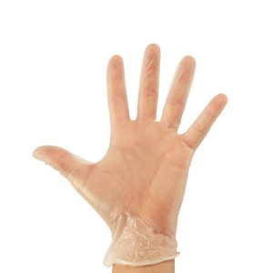 442170 Economy Clear Vinyl Disposable Gloves