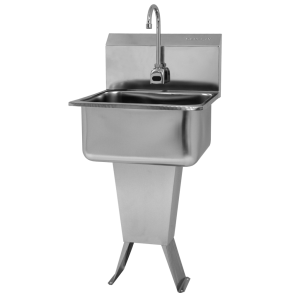 Sani-Lav® Hands Free - Motion Activated Floor Mount Pedestal Sink