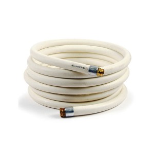 White Non Marking Hot Water Hoses, 3/4" and either 25-ft. or 50-ft. Length
