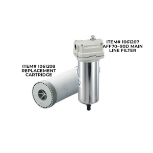Replacement Cartridge for the AFF70~90D Main Line Filter