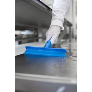 Vikan 10" Single Blade Ultra Hygiene Bench Squeegee - Available in Blue or White