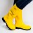 440010-5 Dunlop 14" Purofort Full Safety Boots - Yellow