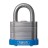 Hardened Steel Keyed Padlocks with Colored Bumpers
