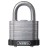 Hardened Steel Keyed Padlocks with Colored Bumpers