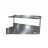 12" Stainless Steel Cantilever Over Shelf