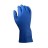 Reusable 12 Mil Blue Latex Gloves - 144 Gloves Per Case - Sizes 7.8, 9, or 10