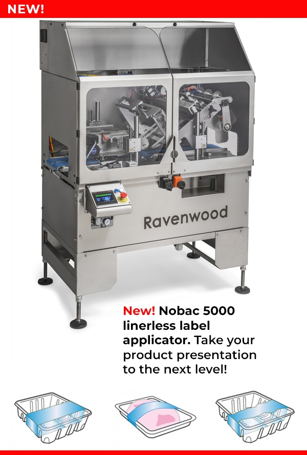 Ravenwood Nobac 5000 Linerless Label Applicator